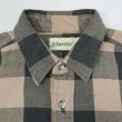 画像3: 90's ST JOHN'S BAY ブロックチェック柄 ヘビーネルシャツ "BLACK × BEIGE" (3)