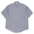 画像1: 80's Levi's マルチストライプ柄 S/S レギュラーカラーシャツ "SILVER LABEL" (1)