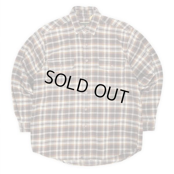 画像1: 00's Field & Stream ヘビーネルシャツ "Brown Plaid" (1)