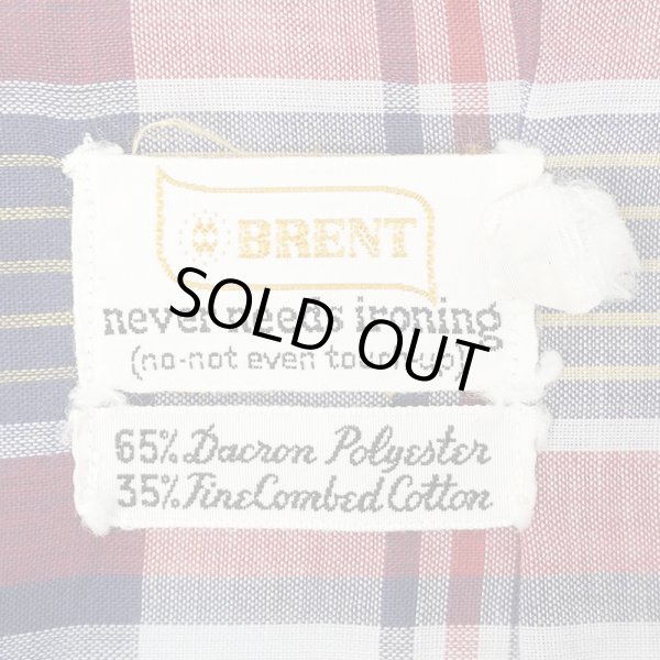 画像2: 60's BRENT L/S 2WAYカラーシャツ (2)