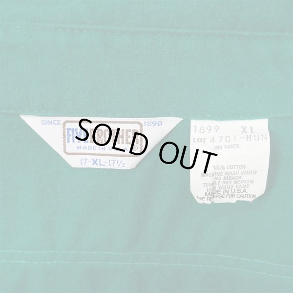 画像2: 80's FIVE BROTHER シャモアクロスワークシャツ "MADE IN USA / DEADSTOCK" (2)