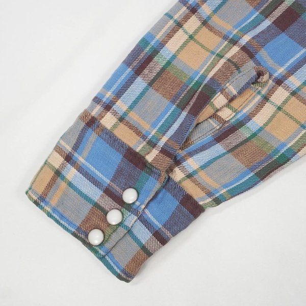 画像4: 80-90's DAKOTA by FIVE BROTHER フランネル ウエスタンシャツ "MADE IN USA" (4)