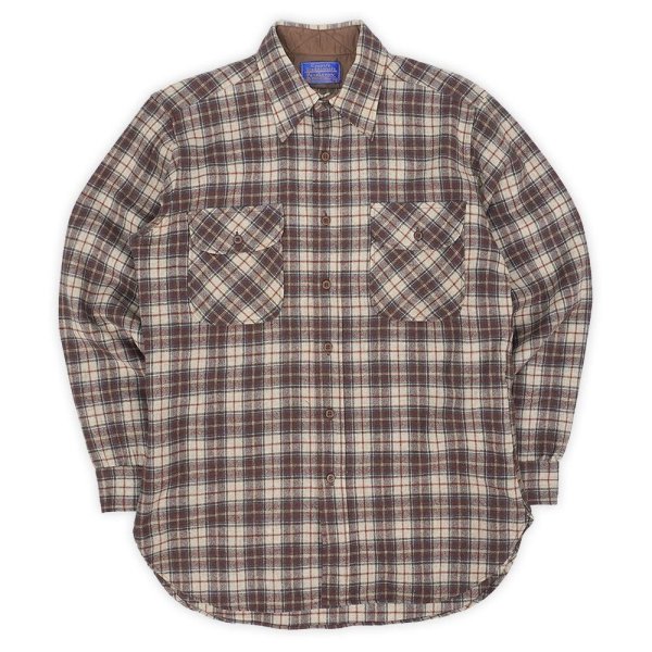 画像1: 70's PENDLETON レギュラーカラー ウールシャツ "Country Traditionals" (1)