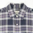 画像3: 90's Eddie Bauer コットンワークシャツ "白タグ / Navi Plaid" (3)