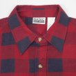 画像3: 90's BASIC EDITIONS ブロックチェック柄 プリントネルシャツ “DEADSTOCK” (3)