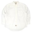 画像1: 90's KHAKI'S by ARROW ボタンダウンシャツ "WHITE / BIG OXFORD" (1)