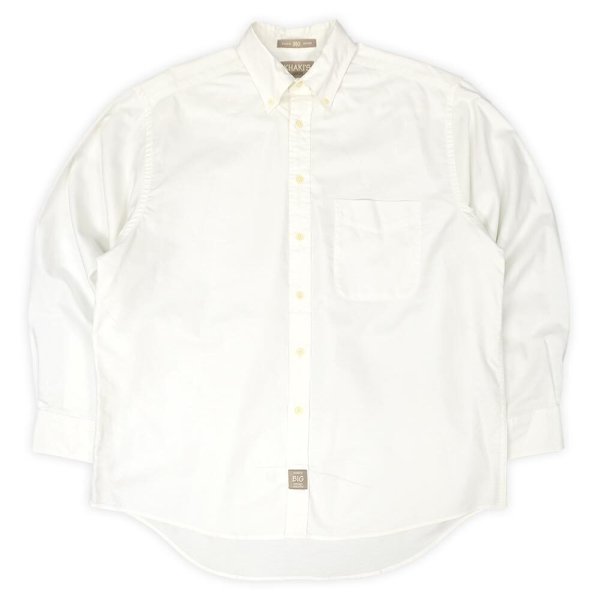 画像1: 90's KHAKI'S by ARROW ボタンダウンシャツ "WHITE / BIG OXFORD" (1)