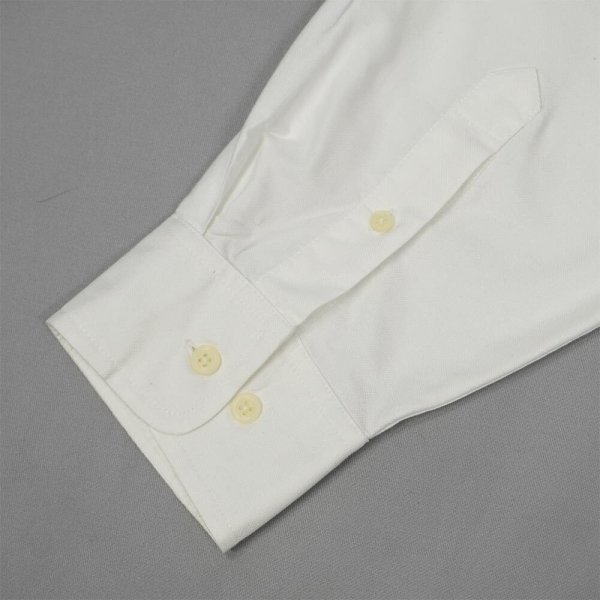 画像4: 90's KHAKI'S by ARROW ボタンダウンシャツ "WHITE / BIG OXFORD" (4)