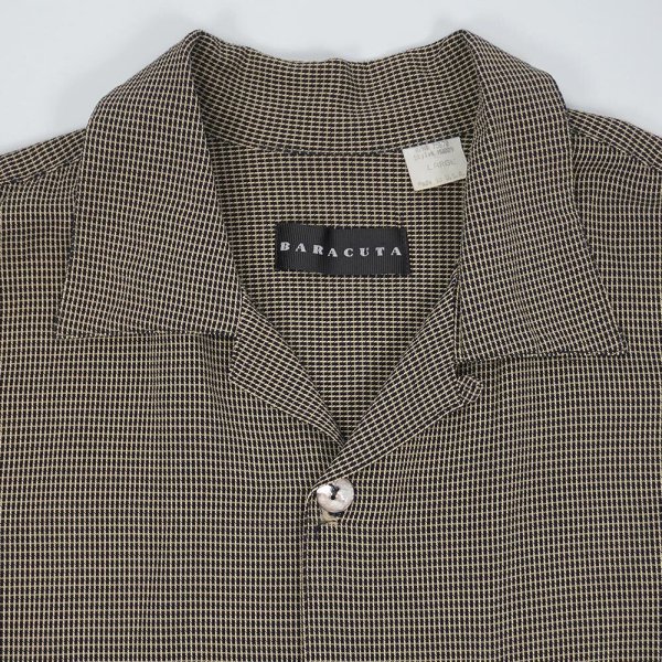画像3: 90's BARACUTA S/S レーヨンオープンカラーシャツ "MADE IN USA" (3)