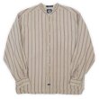 画像1: 90's DOCKERS マルチストライプ柄 L/S バンドカラーシャツ (1)