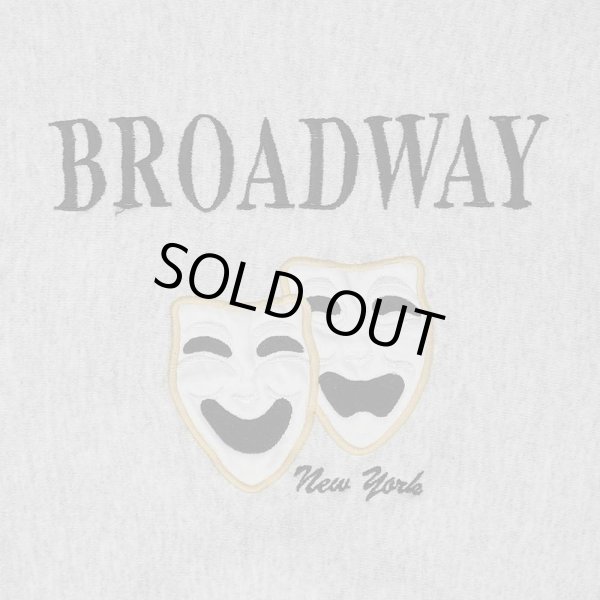 画像2: 90's BROADWAY TWO FACE リバースウィーブタイプ スウェット “MADE IN USA” (2)