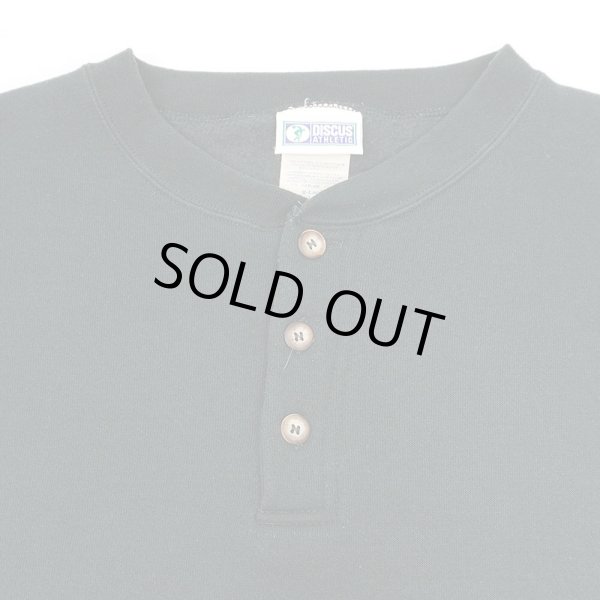 画像3: Late 90's DISCUS ヘンリーネック スウェット (3)