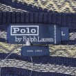 画像2: 90's Polo Ralph Lauren 総柄 リネンニット (2)