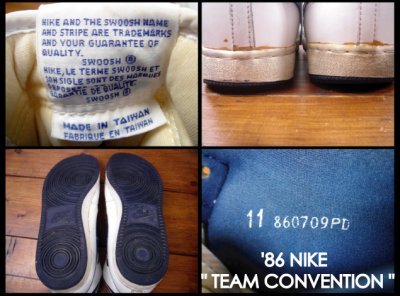 画像2: NIKE "TEAM CONVENTION" 86年製