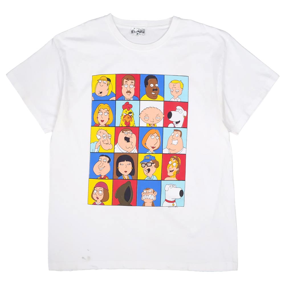 00’s Family Guy キャラクタープリントTシャツ