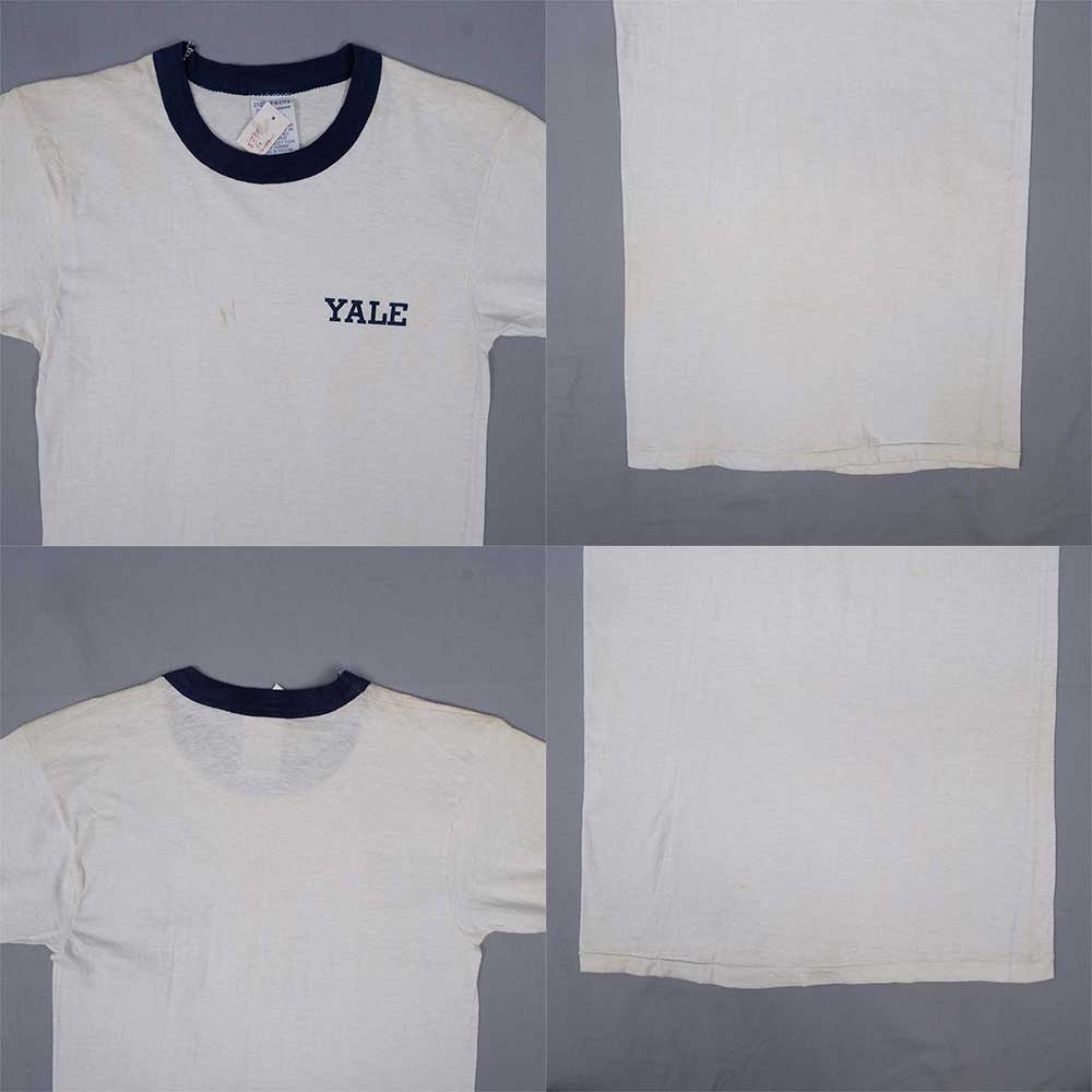 70's YALE リンガーTシャツ 