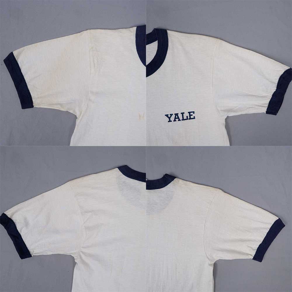 70's YALE リンガーTシャツ 