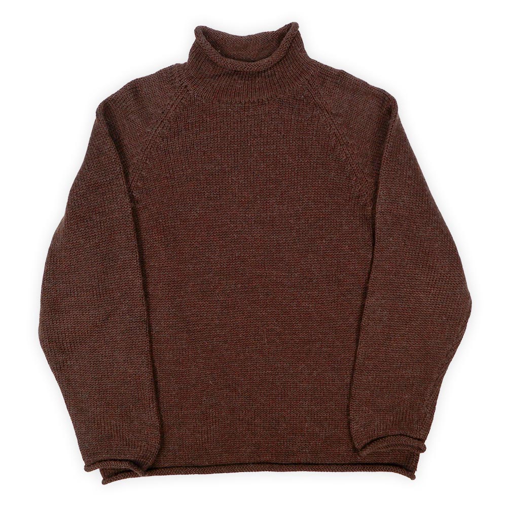 90's J.CREW ロールネック ウールニット “BROWN”mtp079b2601751102 ...