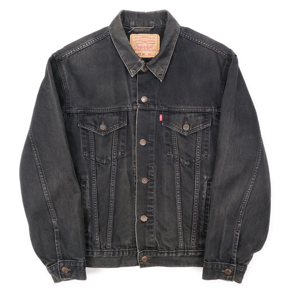 【93年製】EuroLevi’s black denimjacket 70503