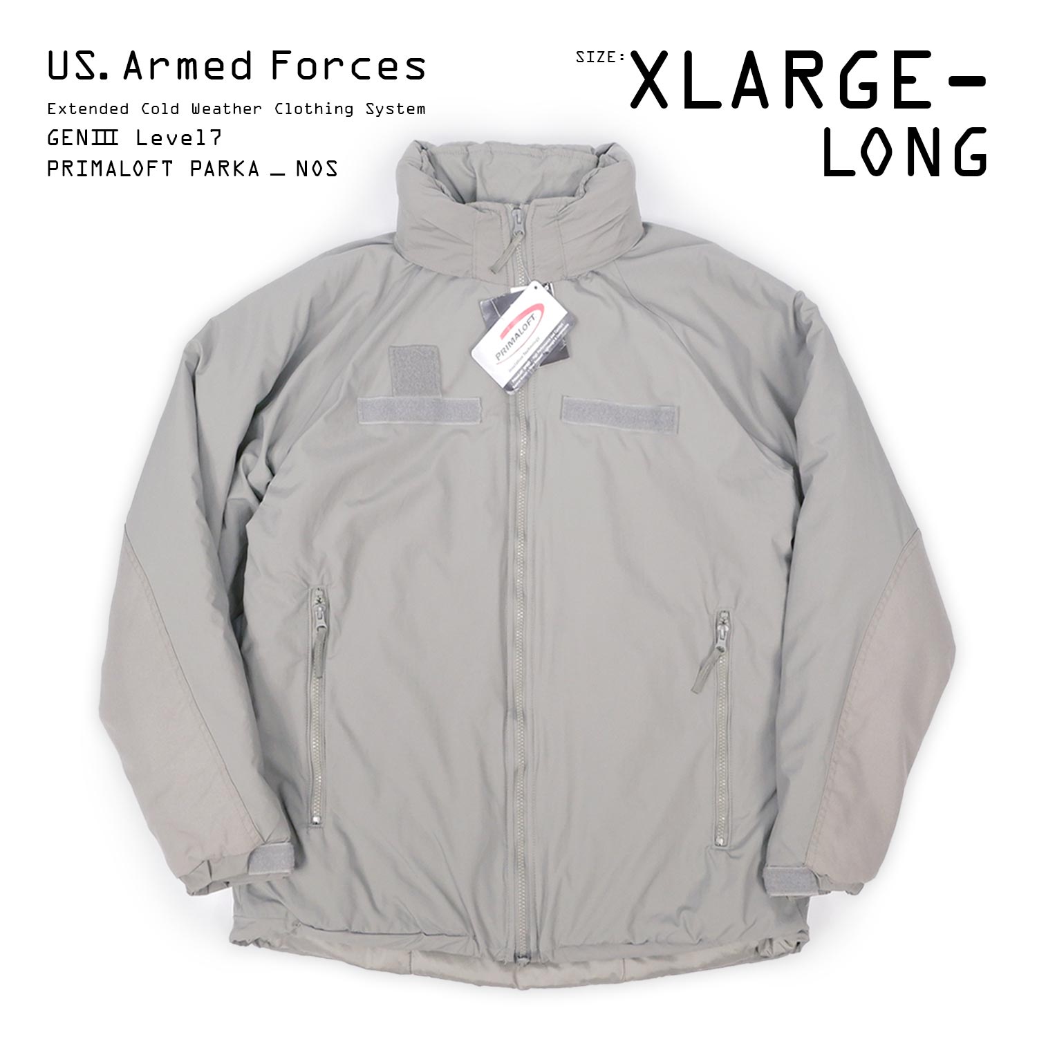 DEADSTOCK / XLARGE-LONG】 US. Armed Forces ECWCS LEVEL7 プリマ