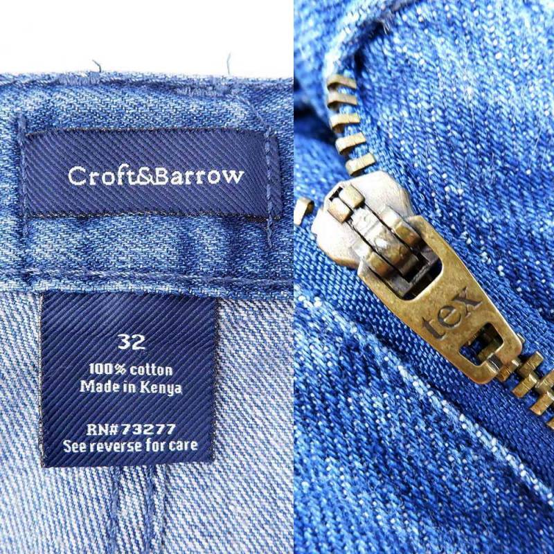 00's Croft & Barrow デニムブッシュショーツ