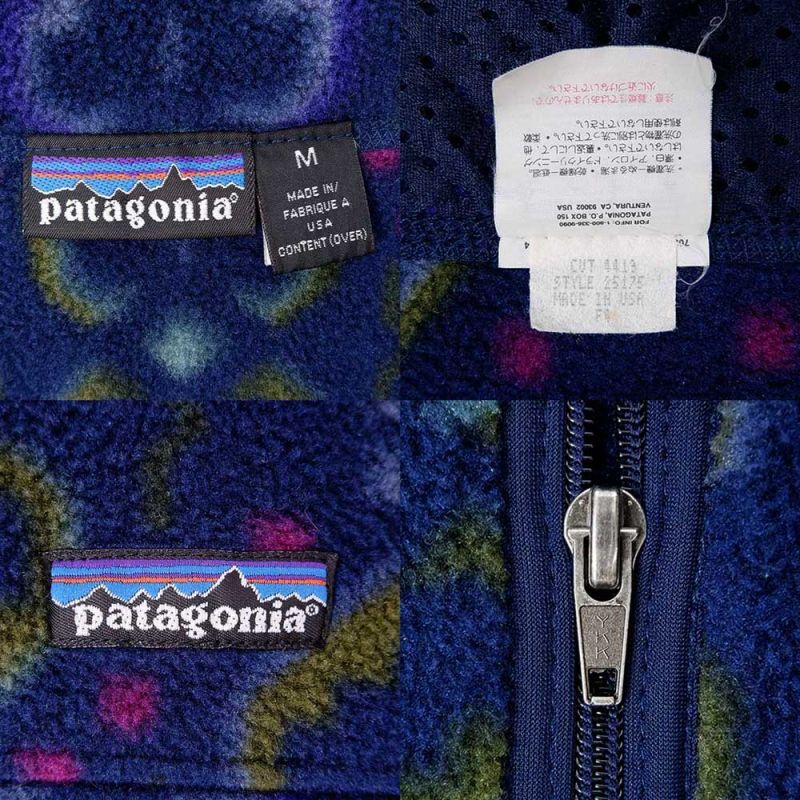 【希少】90s Patagonia シンチラ フリースベスト 美品