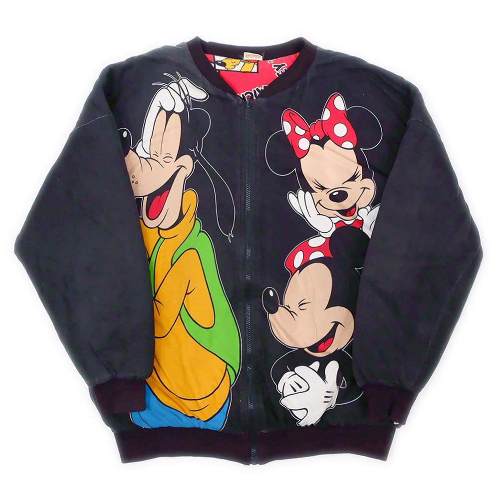 90's Disney 総柄 リバーシブルジャケット