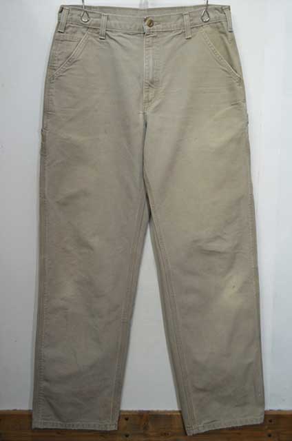 90's Carhartt ダックペインターパンツ “GRAY BEIGE