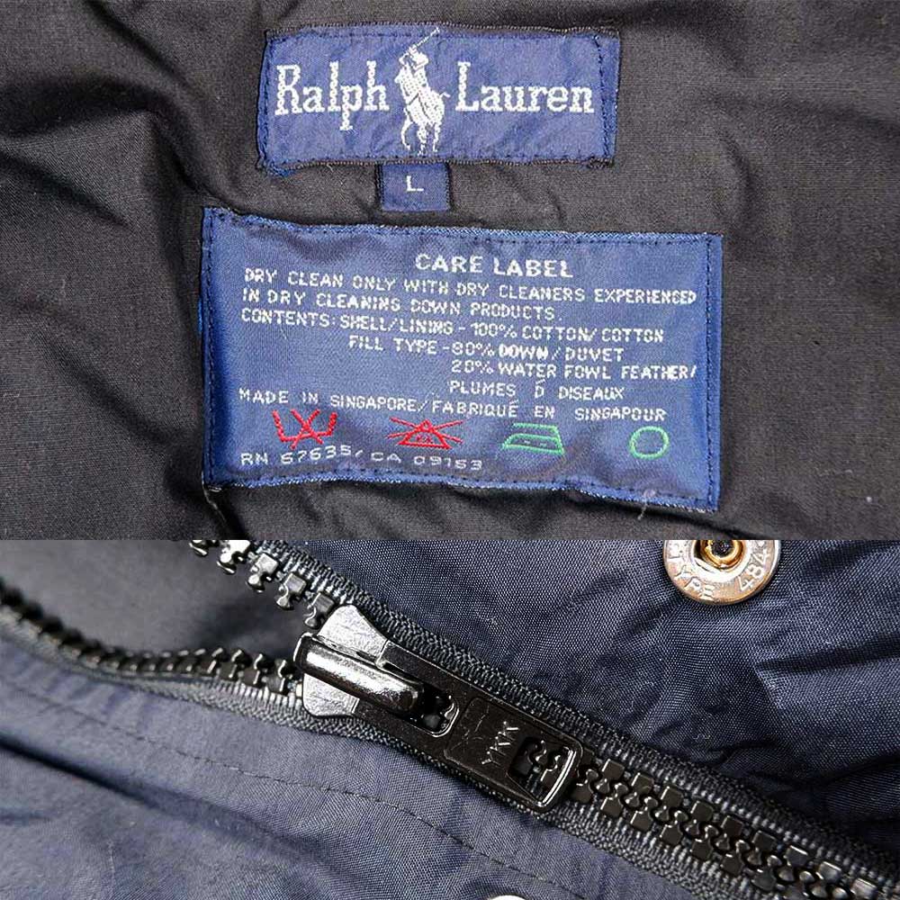 90's Polo Ralph Lauren ダウンジャケットmot01010604003110｜VINTAGE