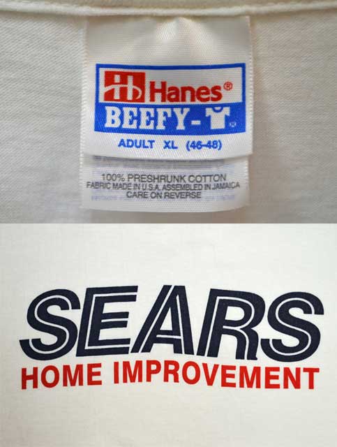 90's SEARS ロゴプリントTシャツmtp01970101502210｜VINTAGE