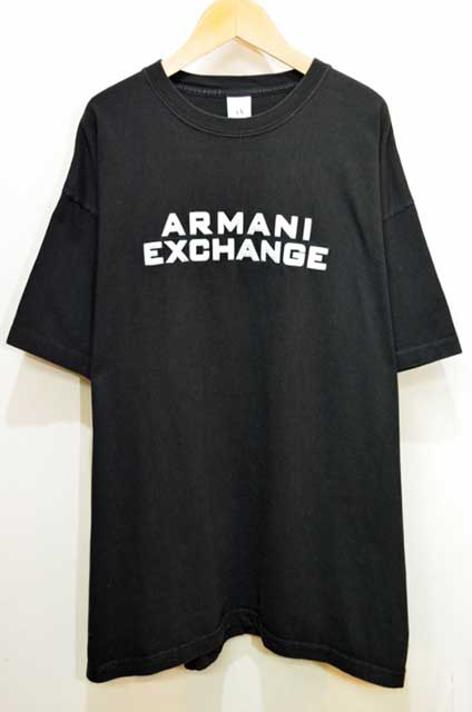 90's ARMANI EXCHANGE ロゴプリント Tシャツ “MADE IN USA”