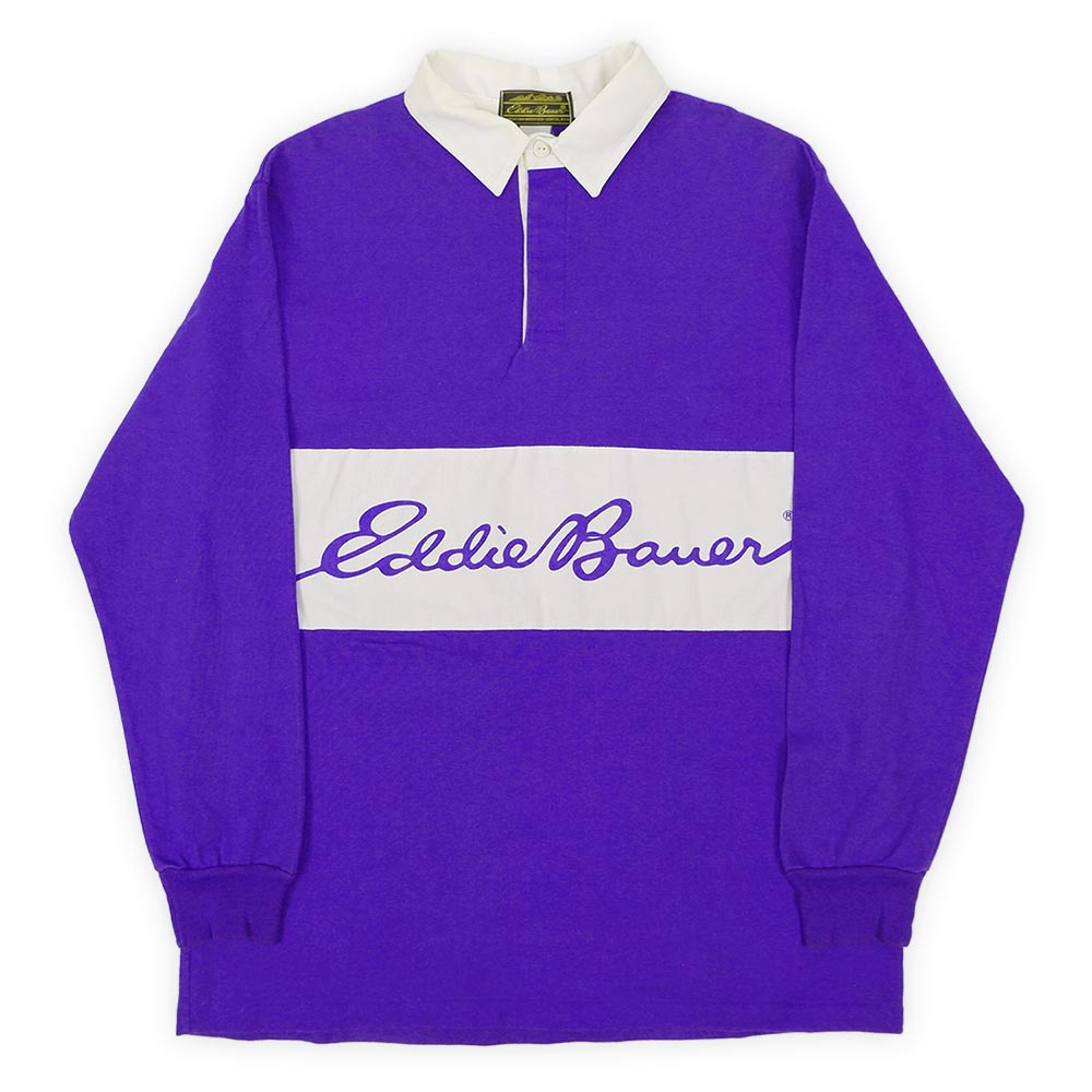 80's Eddie Bauer ラガーシャツ 