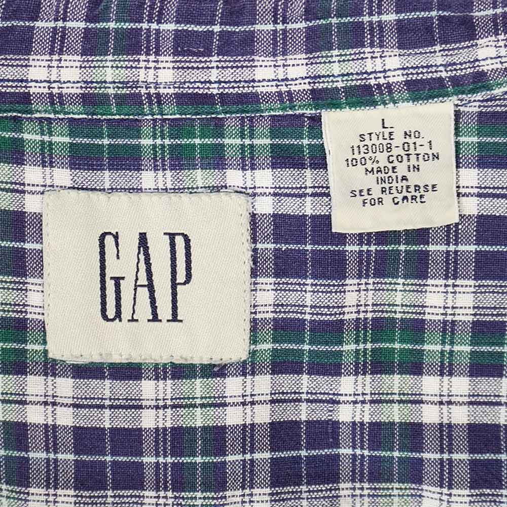 Gap(USA)ビンテージコットンプルオーバーシャツ　L