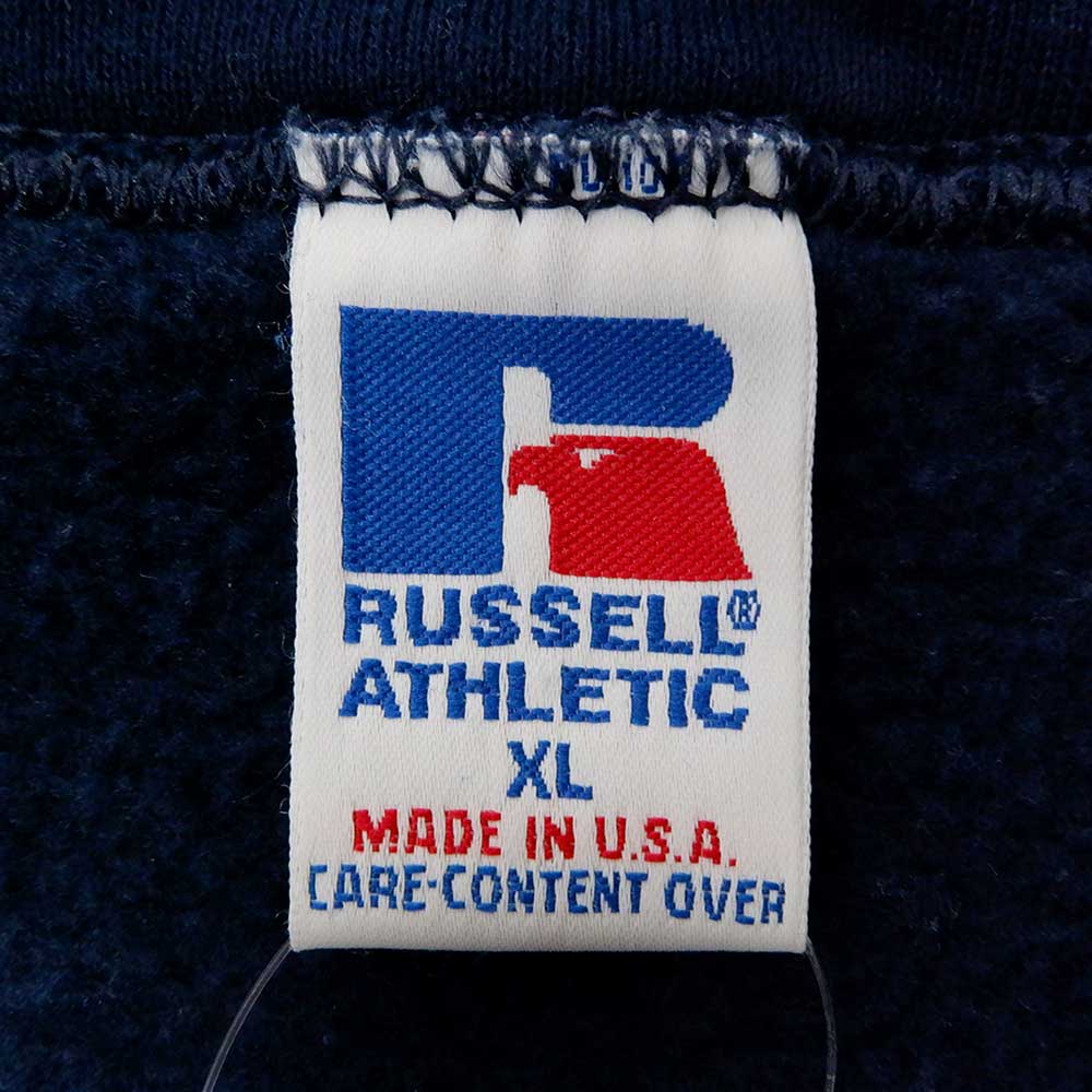 90's RUSSELL ハーフジップ スウェット “MADE IN USA