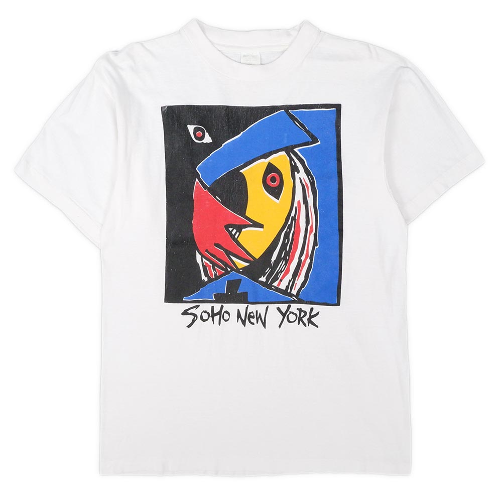 90's SOHO NEW YORK アートTシャツ