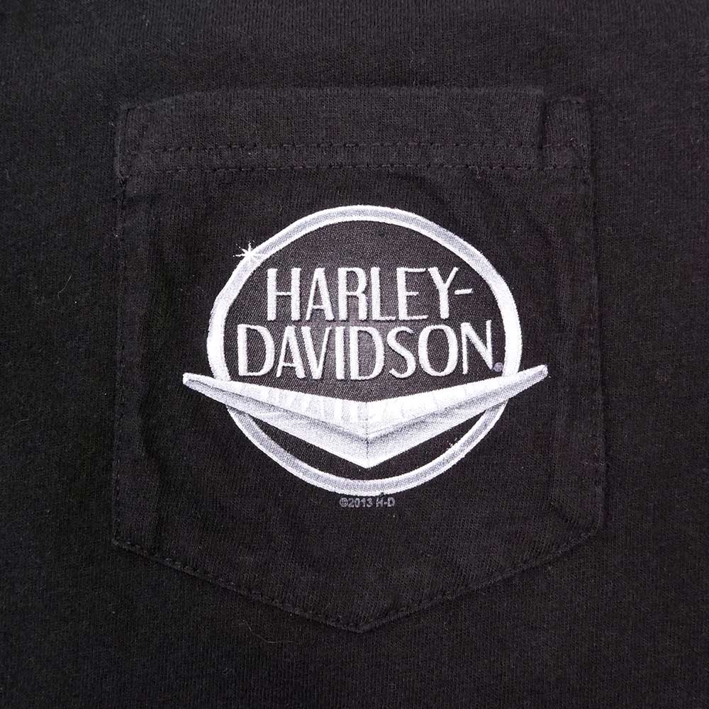 00's HARLEY-DAVIDSON 両面プリント ポケットTシャツmtp01182401756716｜VINTAGE / ヴィンテージ