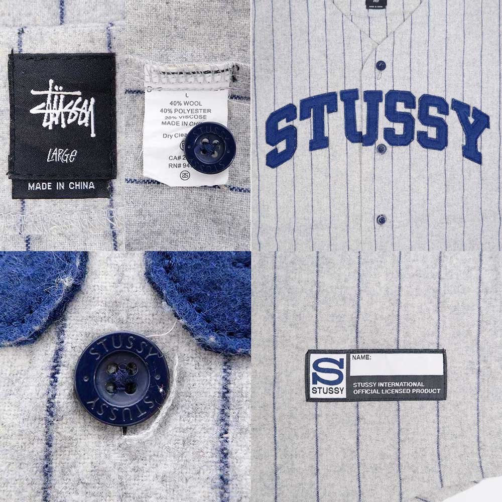 00's Stussy ベースボールシャツmtp03040801752516｜VINTAGE / ヴィンテージ-SHIRT / シャツ