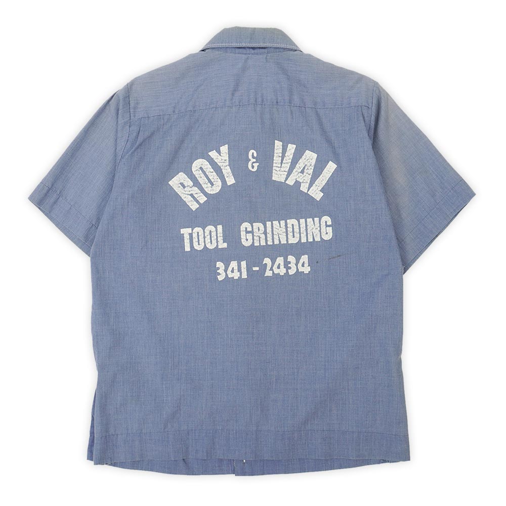 ヴィンテージ ボーリングシャツ Vintage Bowling Shirt# | Blue