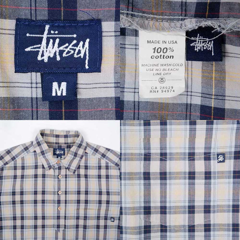 old stussy シャツ