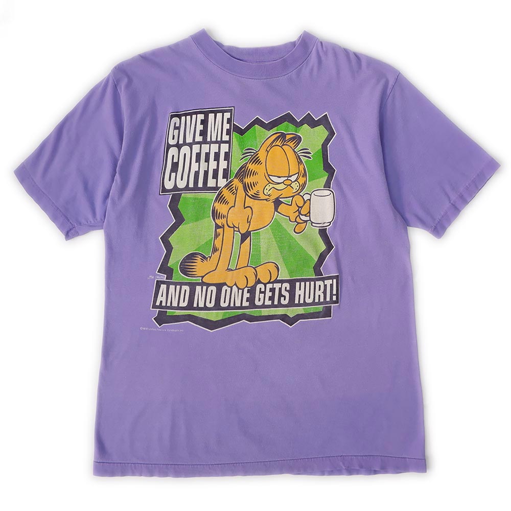 90 S Garfield キャラクタープリントtシャツmtp Vintage ヴィンテージ T Shirt Tシャツ Used Vintage Box Hi Smile