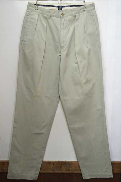 90' POLO Ralph Lauren 2タック チノトラウザー “POLO CHINO / ANDREW PANTS”