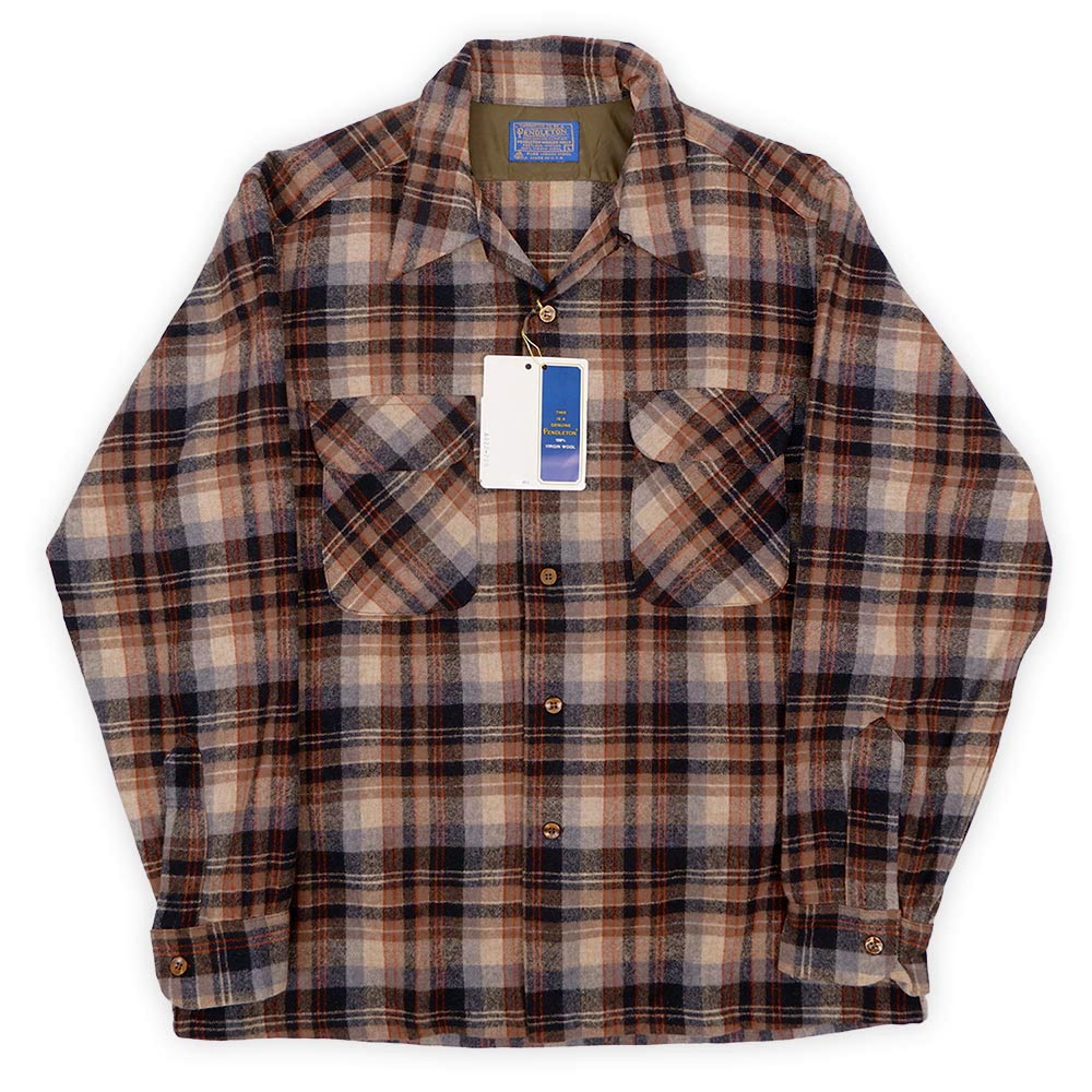 70's Pendleton ウールシャツ “MADE IN USA / DEADSTOCK 
