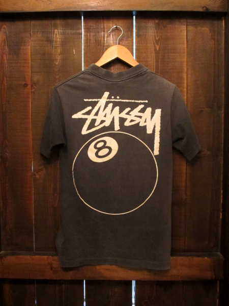 80's old stussy 8ボール　黒タグ　USA製　Vintage