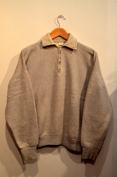 50’s vintage half zip sweat