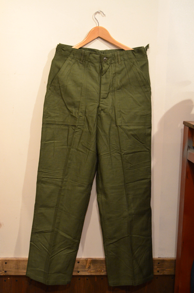 60's US ARMY COTTONサテン ベイカーパンツ "DEADSTOCK”｜VINTAGE / ヴィンテージ-PANTS / パンツ