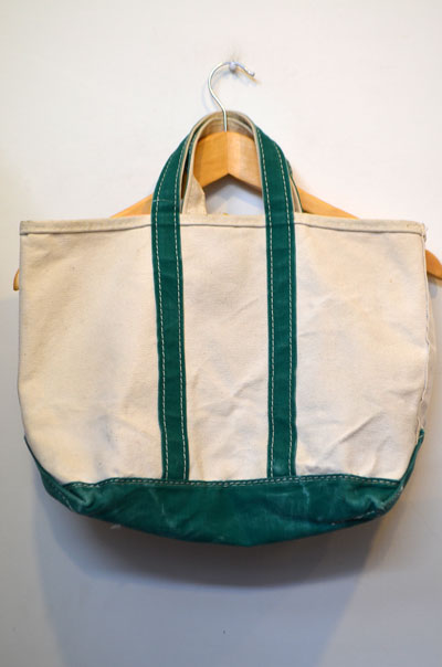 【L.L.Bean ]80s bean tote large size　耳付き