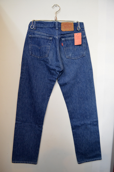 Rare 80s Levi’s 501 Stripe Denim