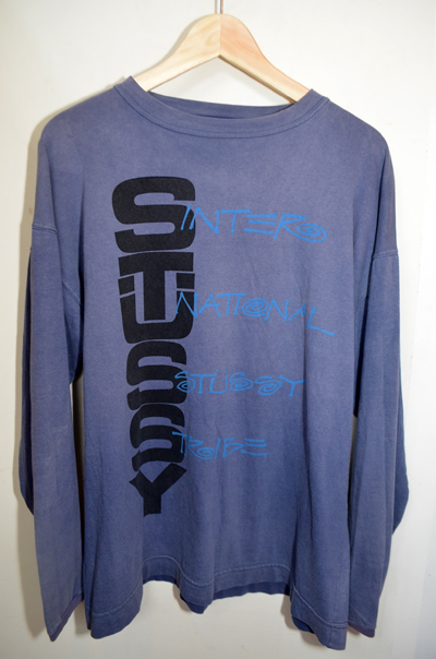 80〜90's OLD STUSSY ロンTEETS-381｜VINTAGE / ヴィンテージ-T-SHIRT / Tシャツ｜used