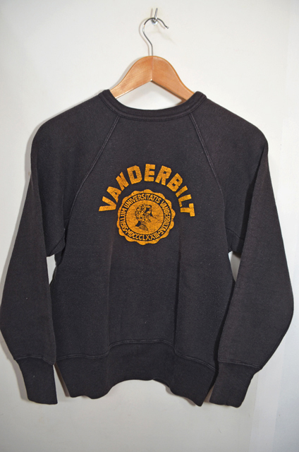 白 フリル付 vintage スウェット | kinderpartys.at