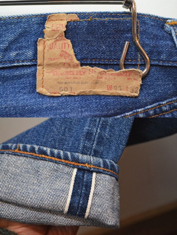 70's Levi's 501 66 single